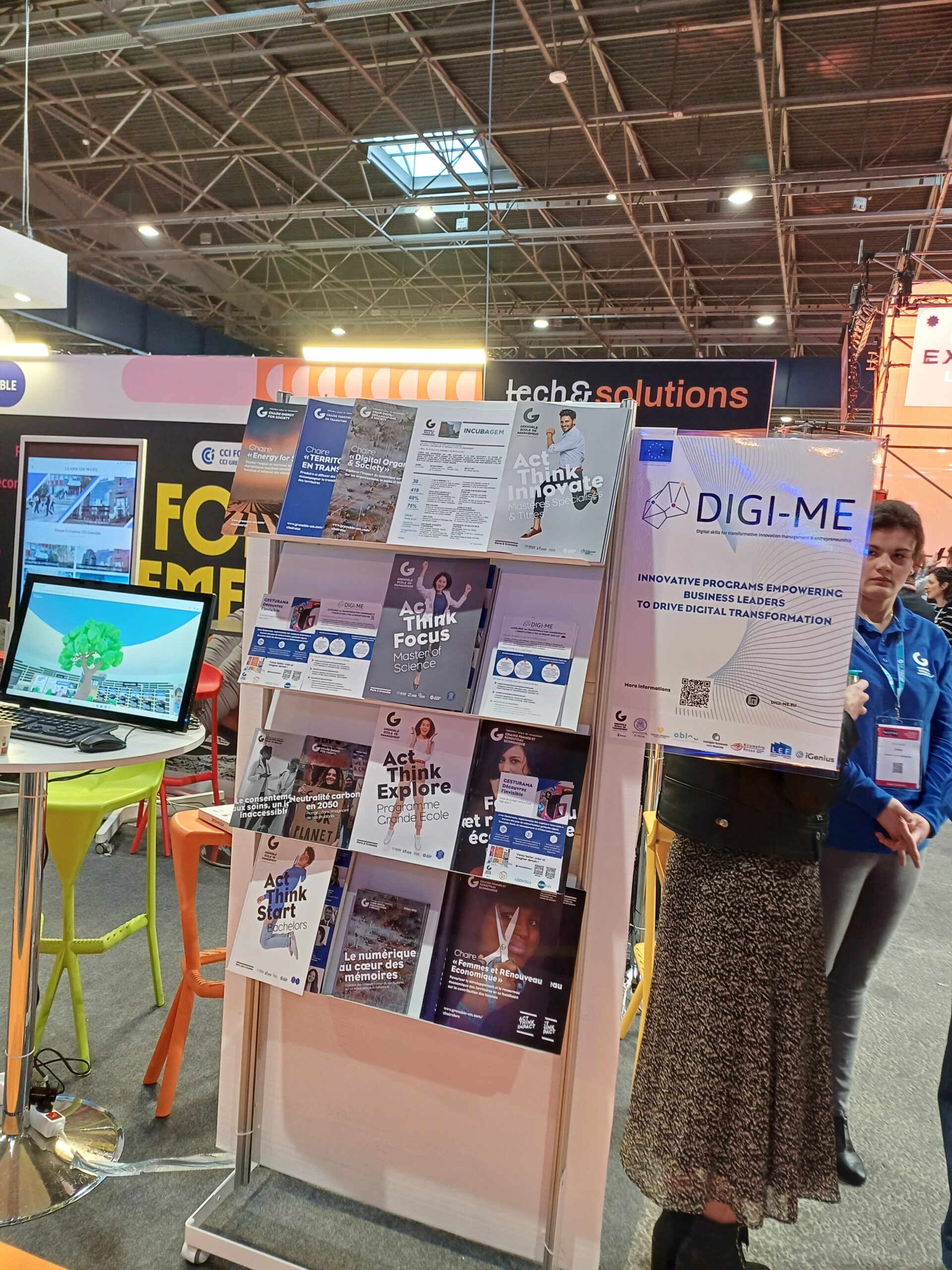 Grenoble Ecole de Management presents DIGI-ME project at Tech & Fest 2025